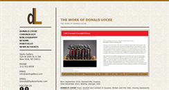 Desktop Screenshot of donaldlocke.com