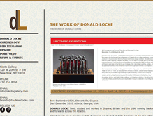 Tablet Screenshot of donaldlocke.com